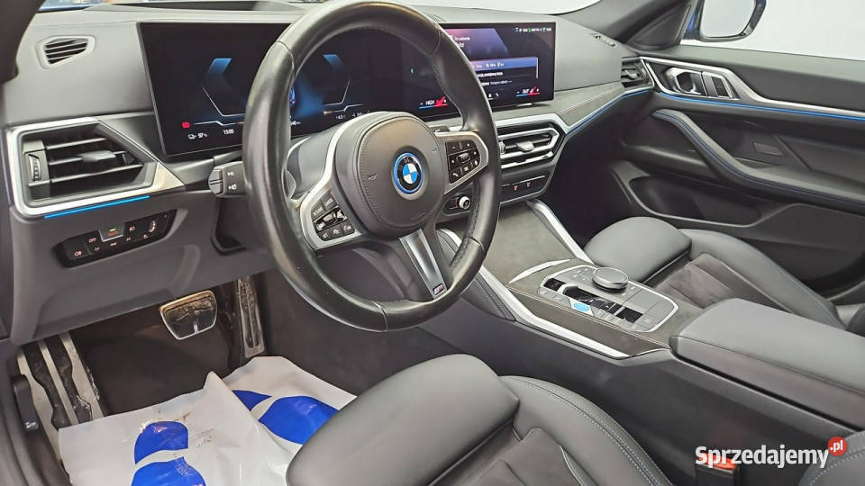 BMW i4 807kWh eDrive 40 M Sport Z Polskiego kurtyny powietrzne Warszawa