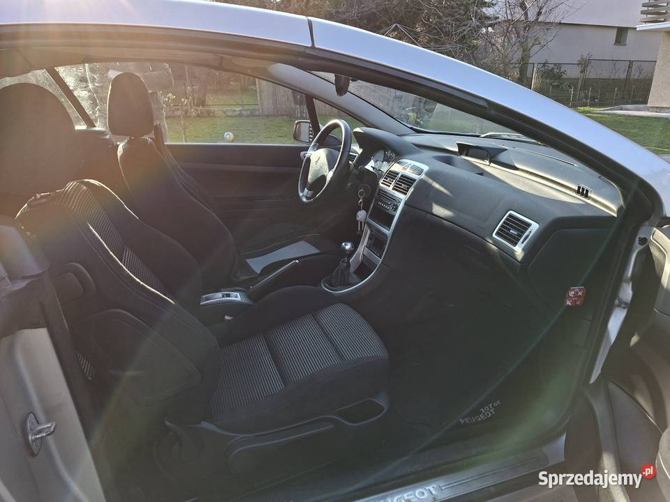Peugeot 307cc 16benz KABRIOLET manualna Cieszyn