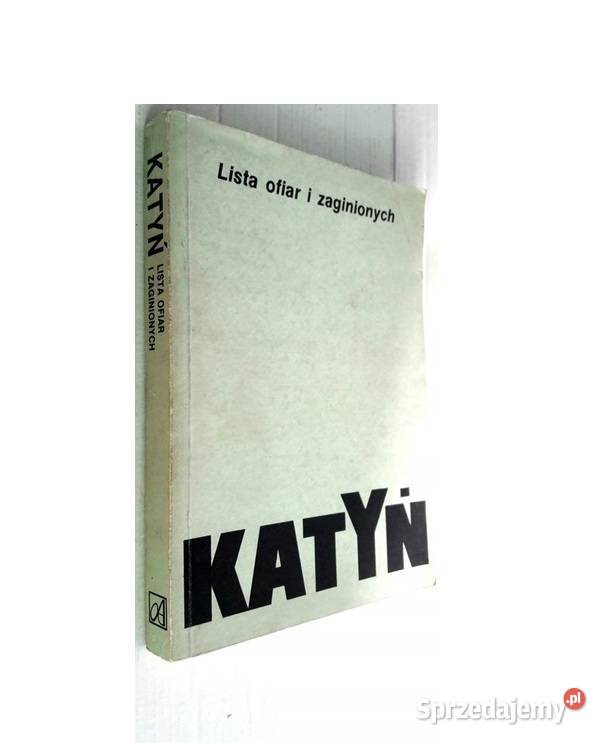 Katyń lista ofiar i zaginionych Zielątkowo