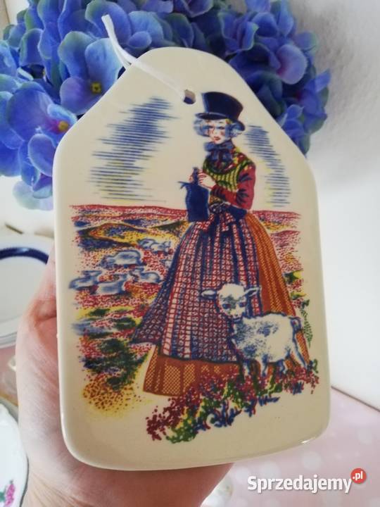 Porcelanowa podkładka z widokiem w formie Gorlice
