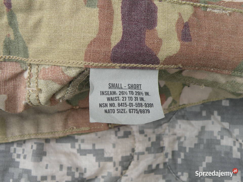 Spodnie FRACU multicam ocp small short Militaria dolnośląskie Wrocław