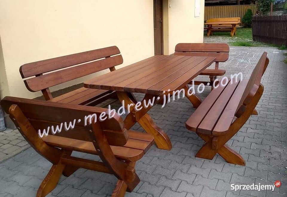 komplety ogrodowe meble huśtawki studnie małopolskie Tokarnia
