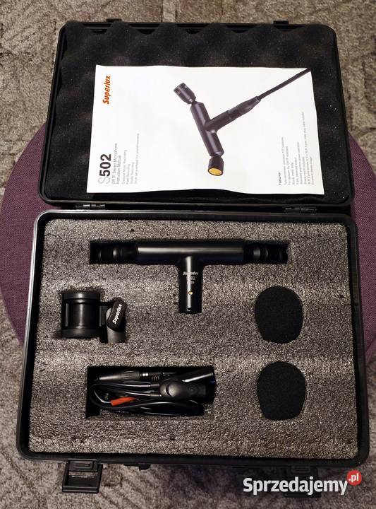 Mikrofon stereofoniczny Superlux S502