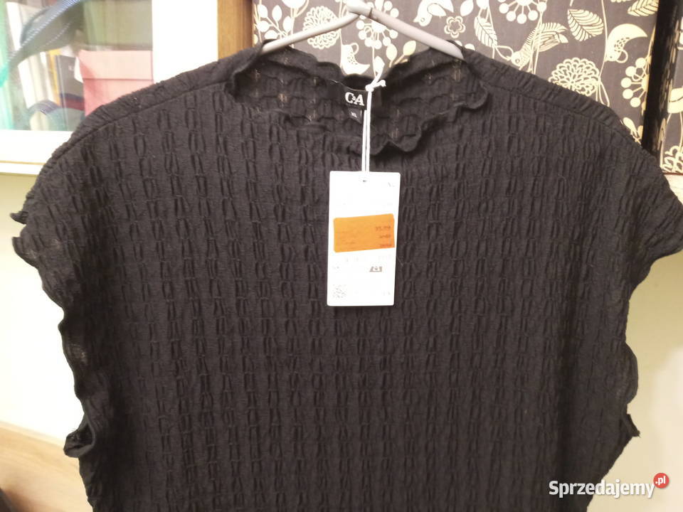 Czarna bluzka CA XL nowa z metką