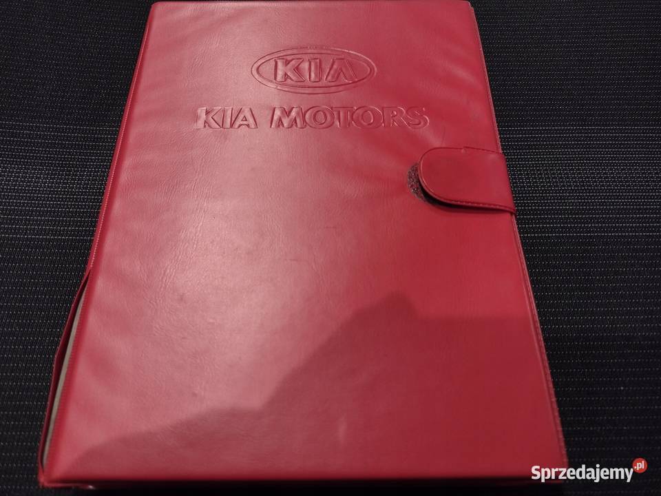 KIA Etui Futerał Instrukcja Książka Oryginał Poradniki, albumy i reportaże Łódź