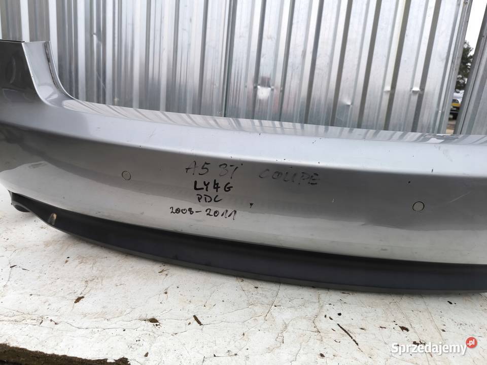 ZDERZAK TYŁ AUDI A5 8T COUPE PDC LY7G 20072011 osobowe śląskie Przystajń