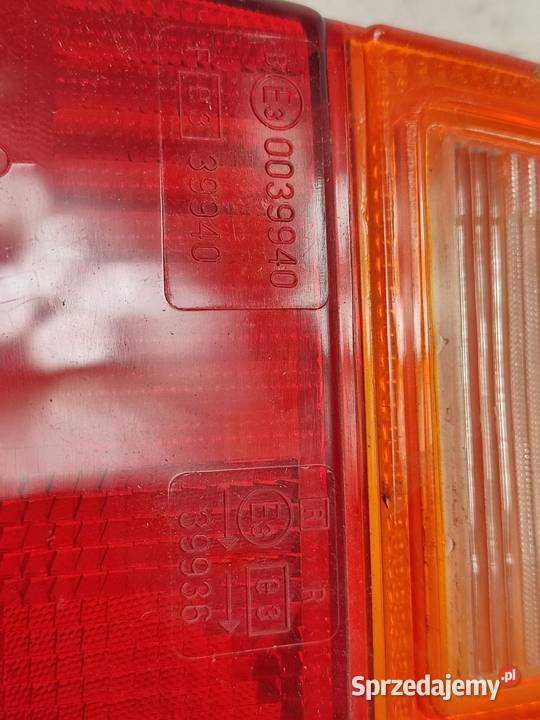 KLOSZ LAMPY PRAWY TYŁ FIAT UNO 19831989 NOWY sprzedam
