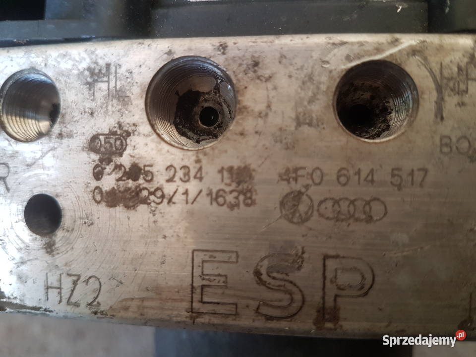 AUDI A6 C6 POMPA ABS ESP STEROWNIK 4F0614517 Turkowice
