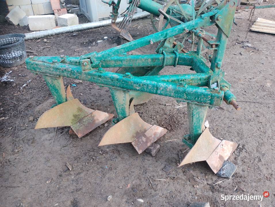 Pług 3 skibowy zagonowy Grudziądz Baranów Sandomierski sprzedam
