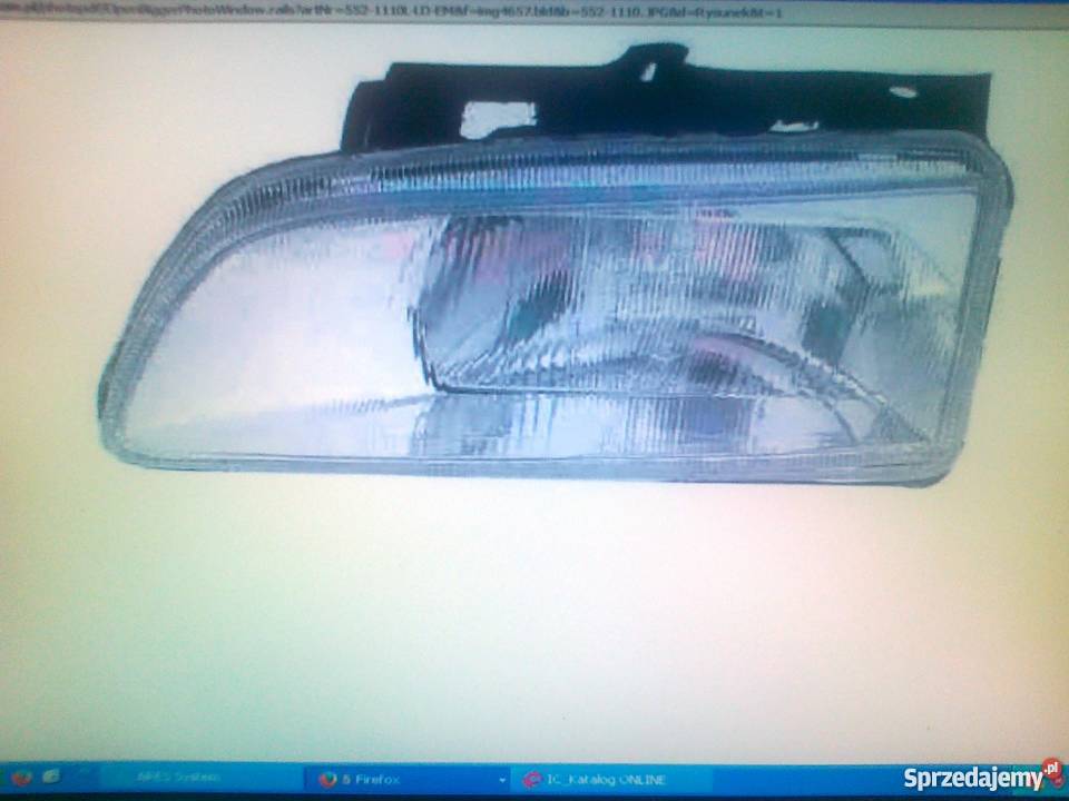 REFLEKTOR NOWY LEPR ELE H4 DO BERLINGO 07961102 Pruszków