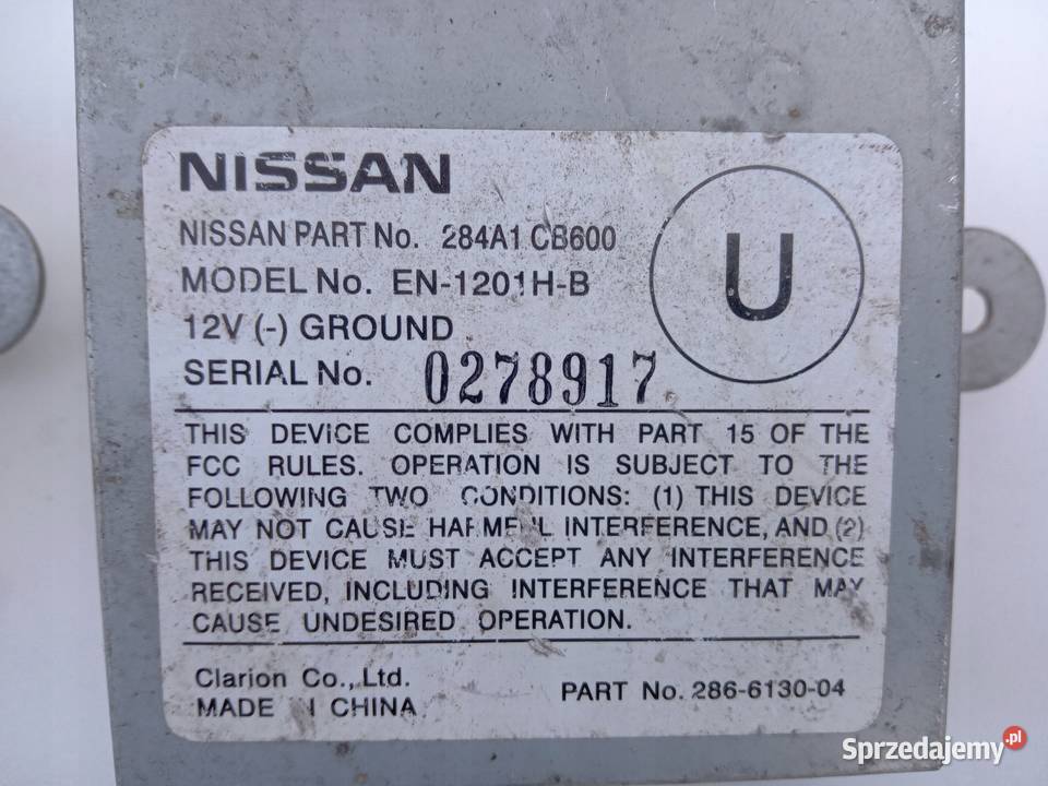 MODUŁ STEROWNIK KAMERY NISSAN MURANO Z50 Nowy Tomyśl