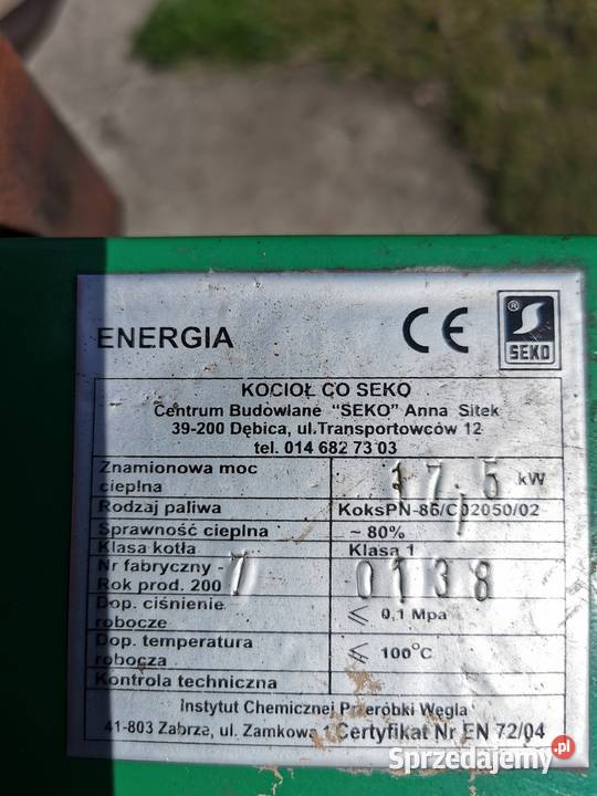 Pięć co 175 kw stal Widzów sprzedam