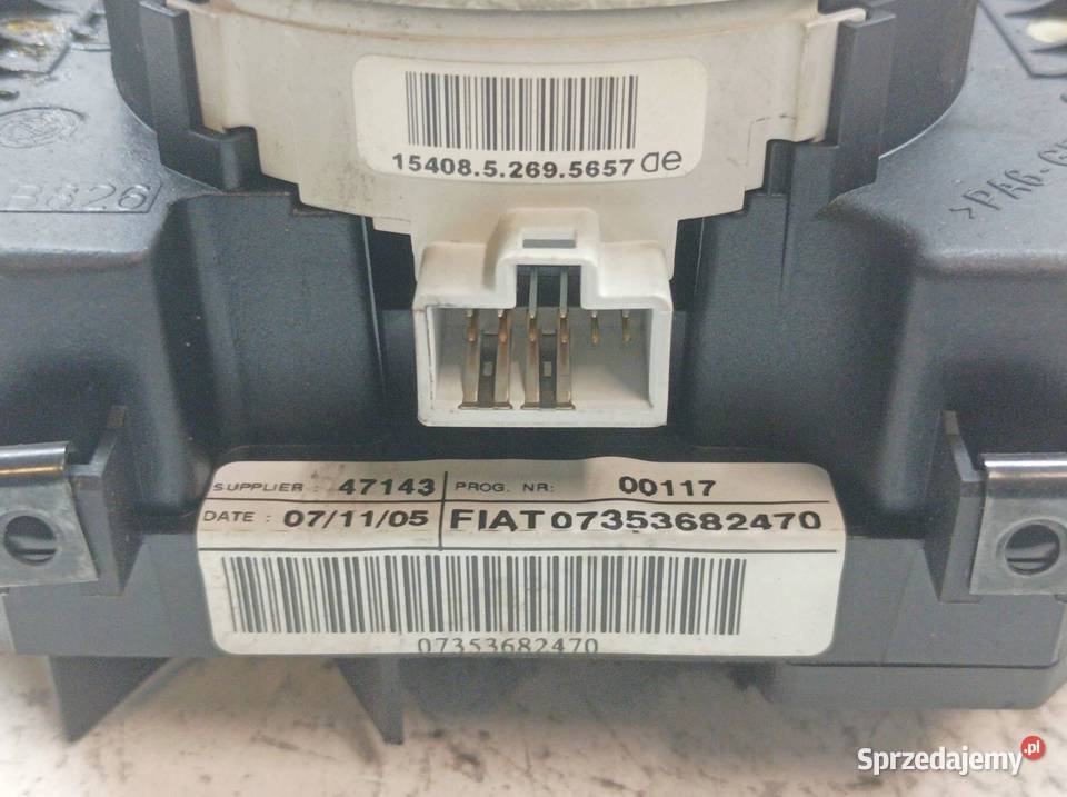 PRZEŁĄCZNIK ZESPOLONY TAŚMA KPL 07353682470 Fiat osobowe sprzedam