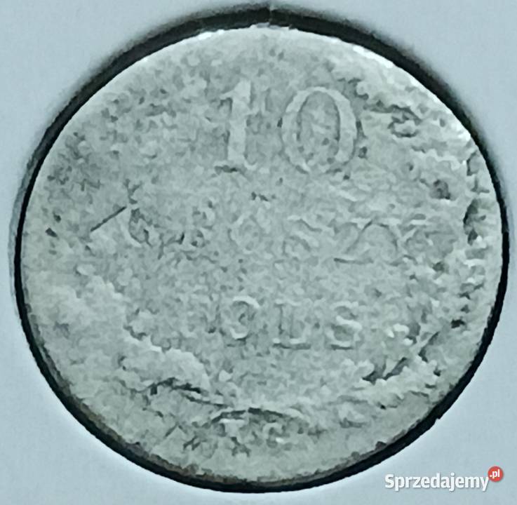 10 Groszy Powstanie Listopadowe 1831 r srebro Konin sprzedam