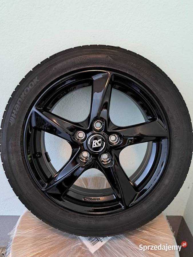 Alufelgi 16 RC Design RC30 Czarny Połysk Opony lubuskie Gorzów Wielkopolski