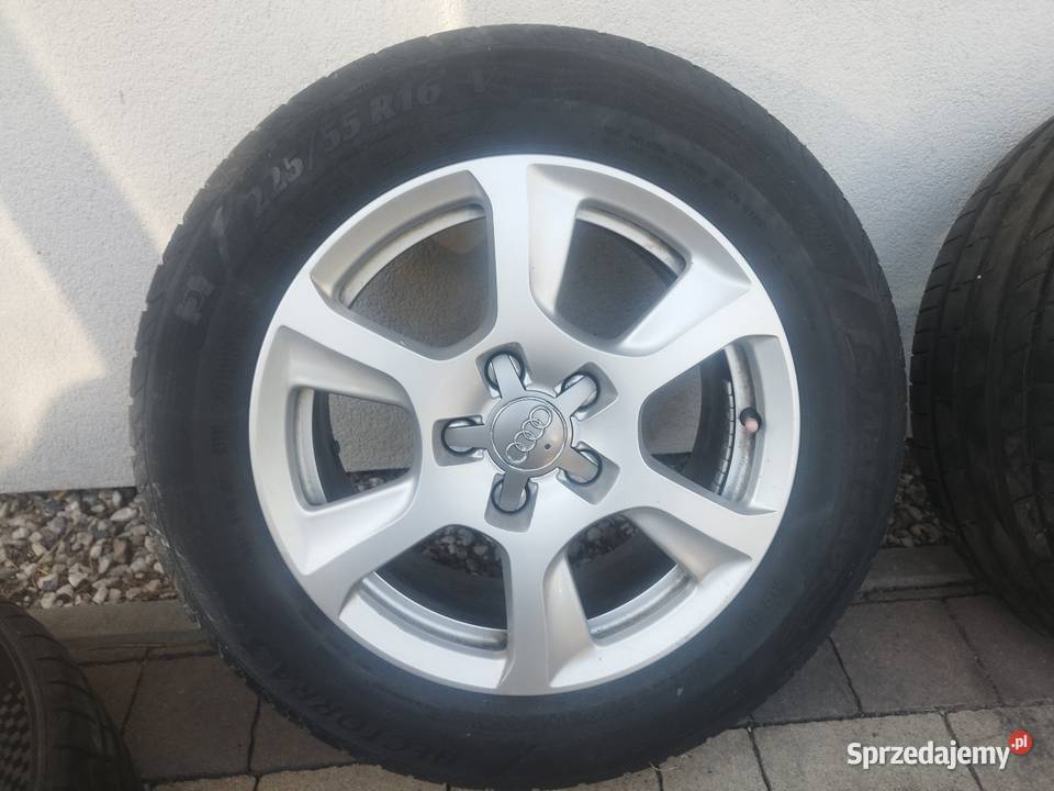 Audi A4A5komplet ładnych alufelg z oponami Lubasz