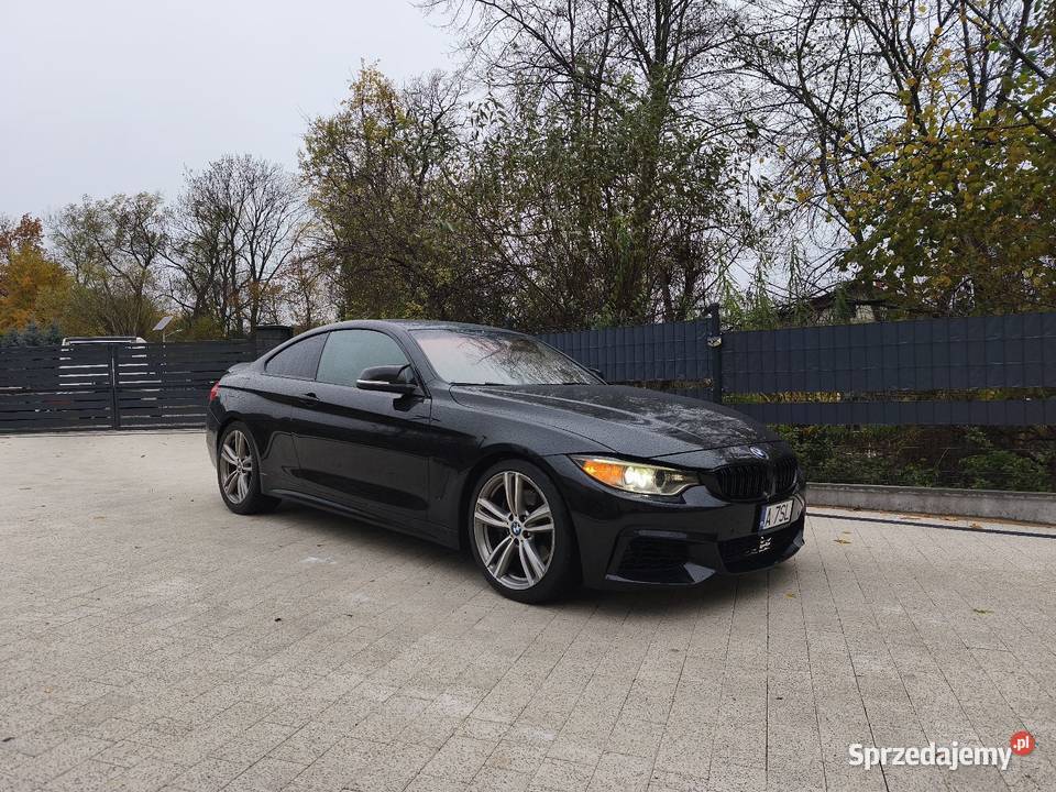 BMW seria 4 F32 435i coupe RWD 460 koni mpakiet zmieniarka CD śląskie Radziechowy