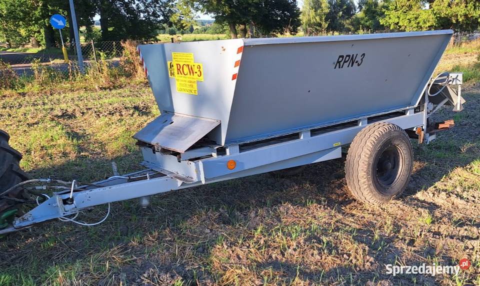 Rozsiewacz wapna 35ton w originale łańcuchowy z sprzedam