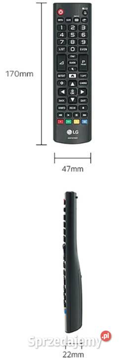 Oryginalny pilot LG TV AKB75375609 używany stan