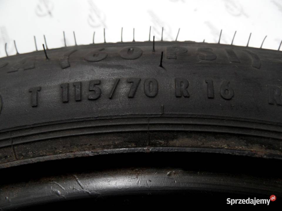 OPEL VECTRA C koło dojazdowe 1157016 92M 5x110 Koła