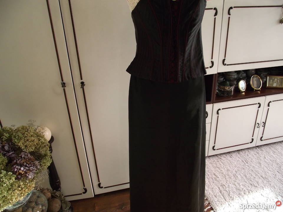 YOUR SENSE CLASSIC CZARNOBURGUNDOWA SPÓDNICA r Rozmiar 38(M) wielkopolskie Piła sprzedam