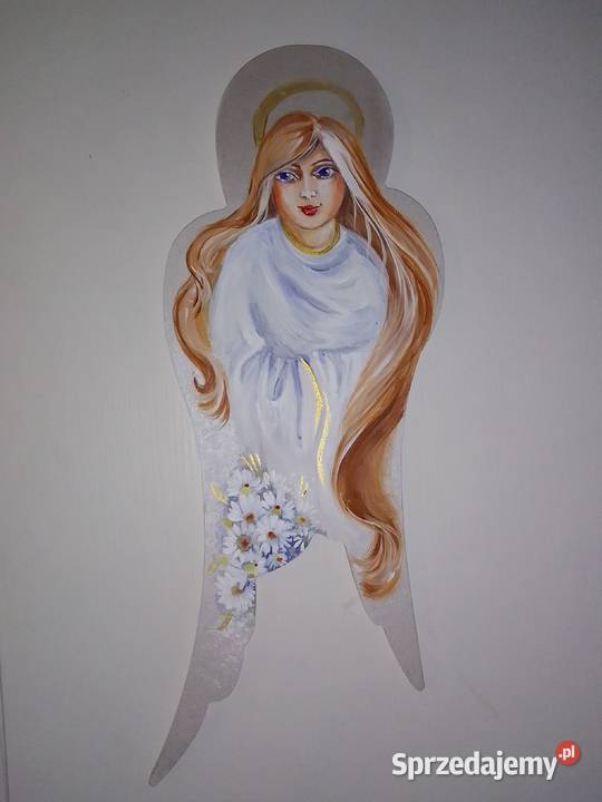 Anioł malowany ręcznie Katowice