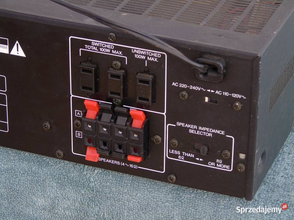 Wzmacniacz Kenwood 206 mocna 2x 150 wat WYSYŁKA Jasło