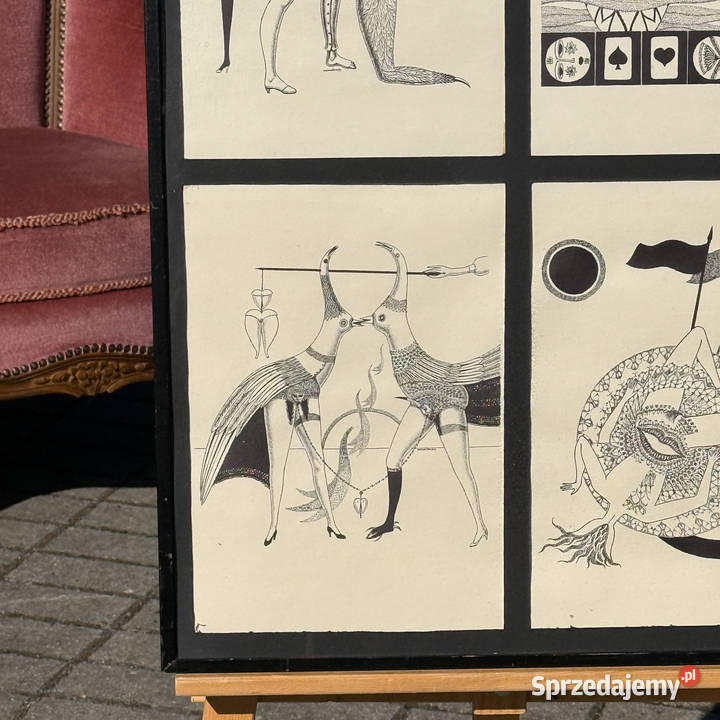 ARTexpert ARTexpert Walter Svanberg litografia zachodniopomorskie Dobrzany