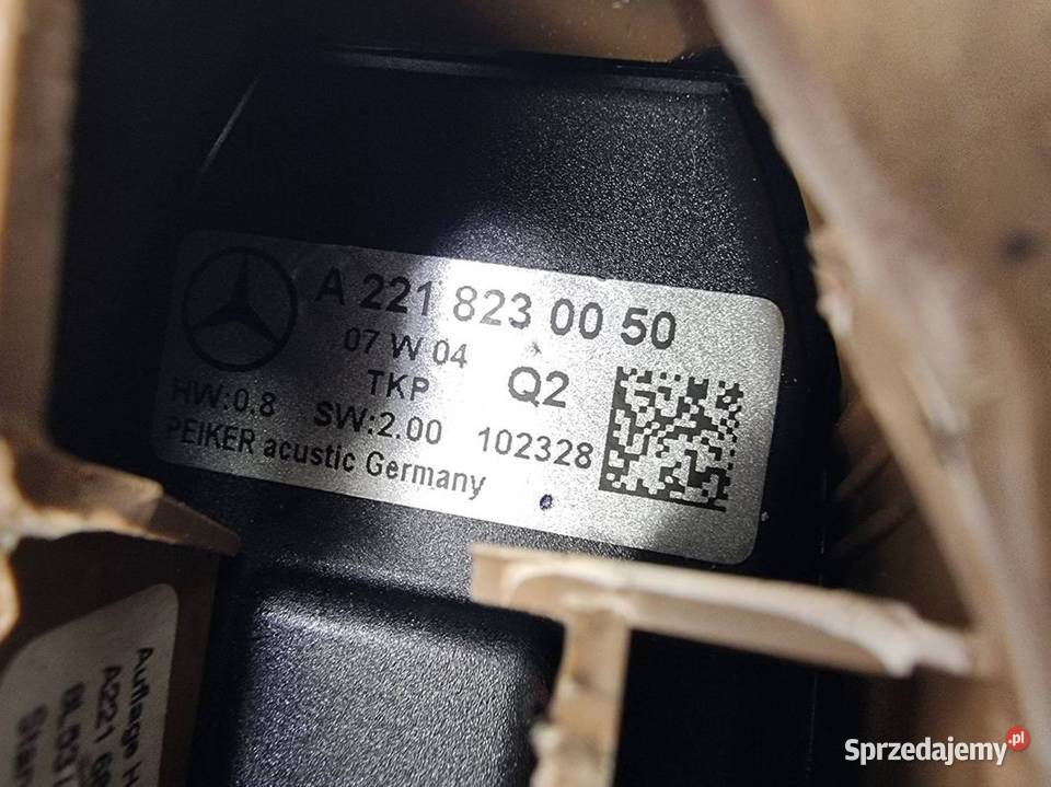 PRZYCISK MERCEDES W 221 A2218230050 TELEFONU Lipno sprzedam