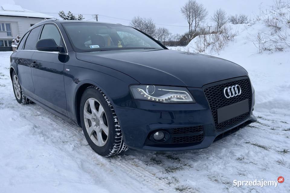 Audi A4 B8 2009 Sline 20 TDi lubelskie Zakrzówek