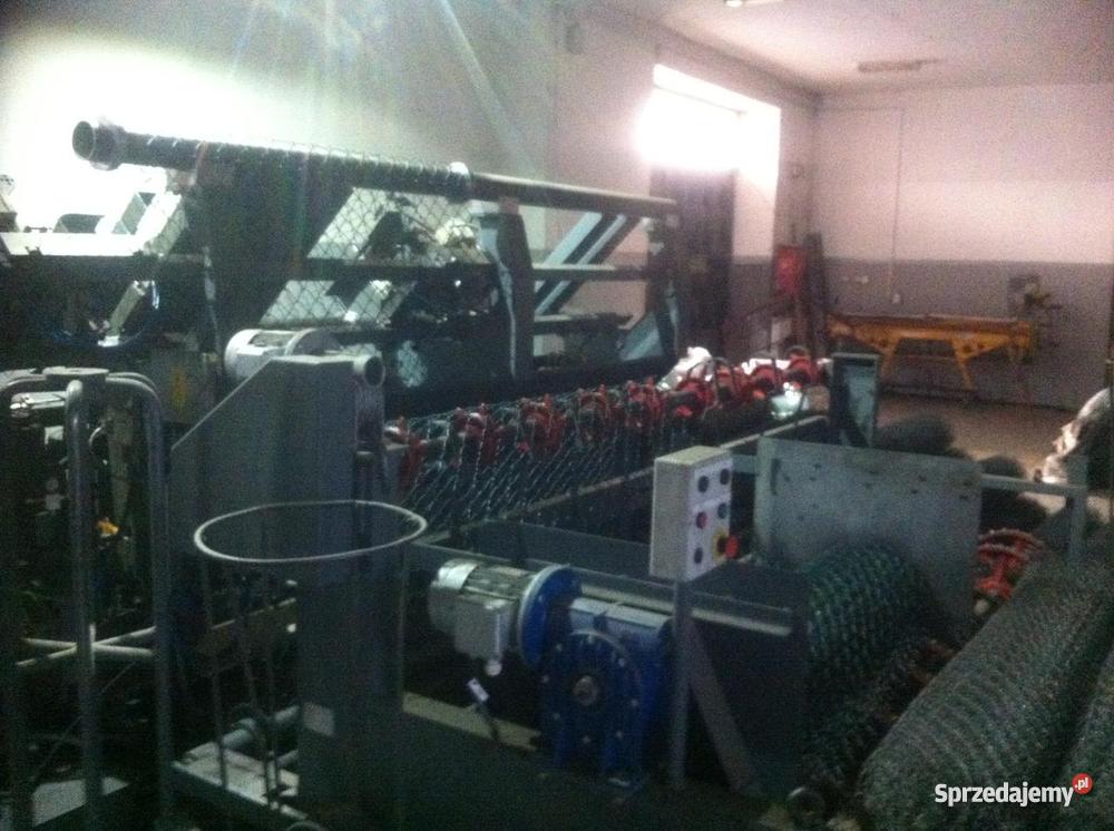 maszyna doprpdukcji siatki ogrodzeniowej Produkcja Jastrzębie-Zdrój sprzedam