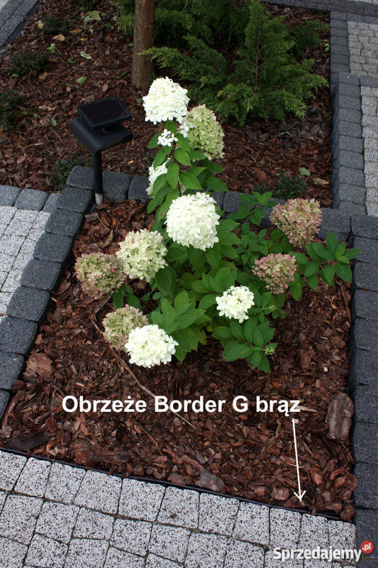 Obrzeże Border G 45mm brąz Piekary Śląskie