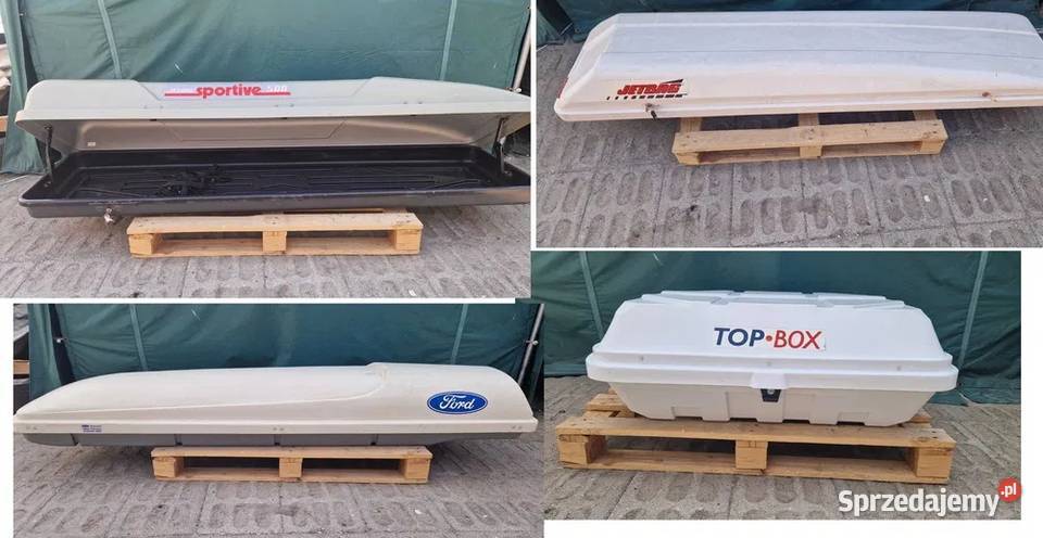 WYNAJEM box dachowy bagażnik na dach do kampera Zielona Góra