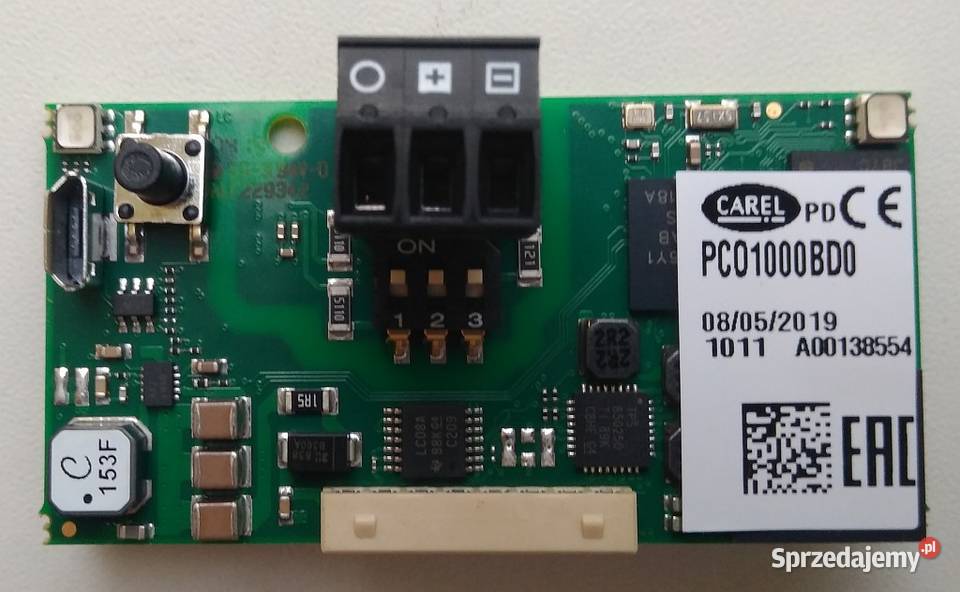 karta pCONet SE CAREL PCO1000BD0 MSTP PROTOCOL Łódź sprzedam