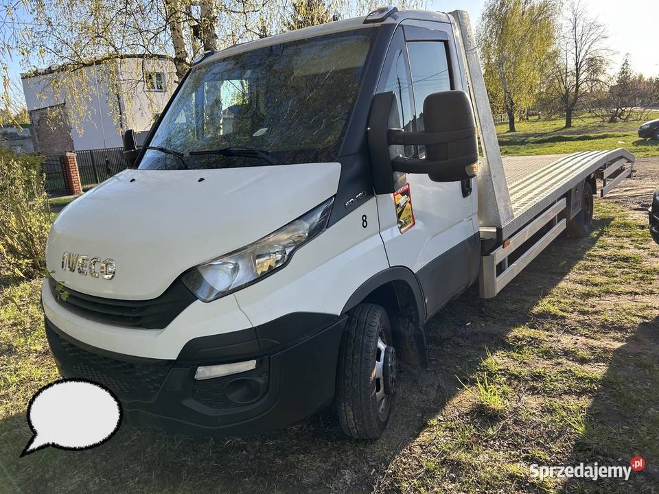 autolaweta IVECO 50C18 62 najazd ZAMIANA na osób 180KM Poznań