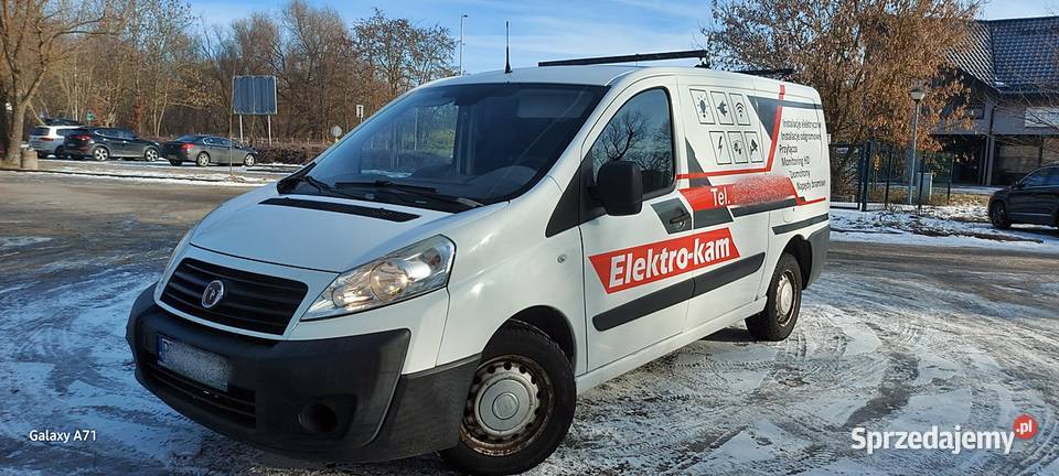 Fiat Scudo Long 2008r 20Jtd 120 6Manual DB Stan nieuszkodzony Fiat Wałcz