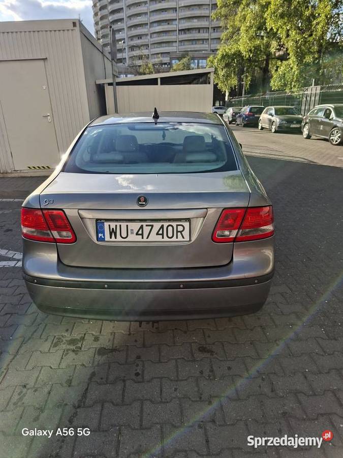 SAAB 93 18 BENZYNA LPG 2004 MANUAL BEZ RDZY