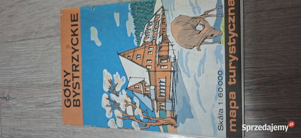 Góry Bystrzyckie Mapa turystyczna 160 000 Łęczyca