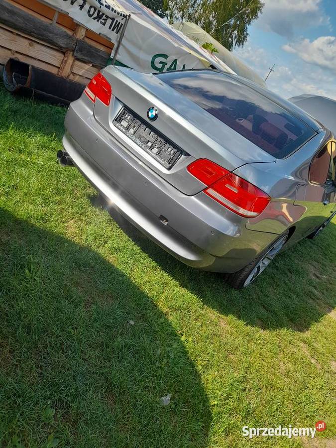 Zderzak i progi tył bmw e92 spacegrau w kolor mazowieckie Podnieśno