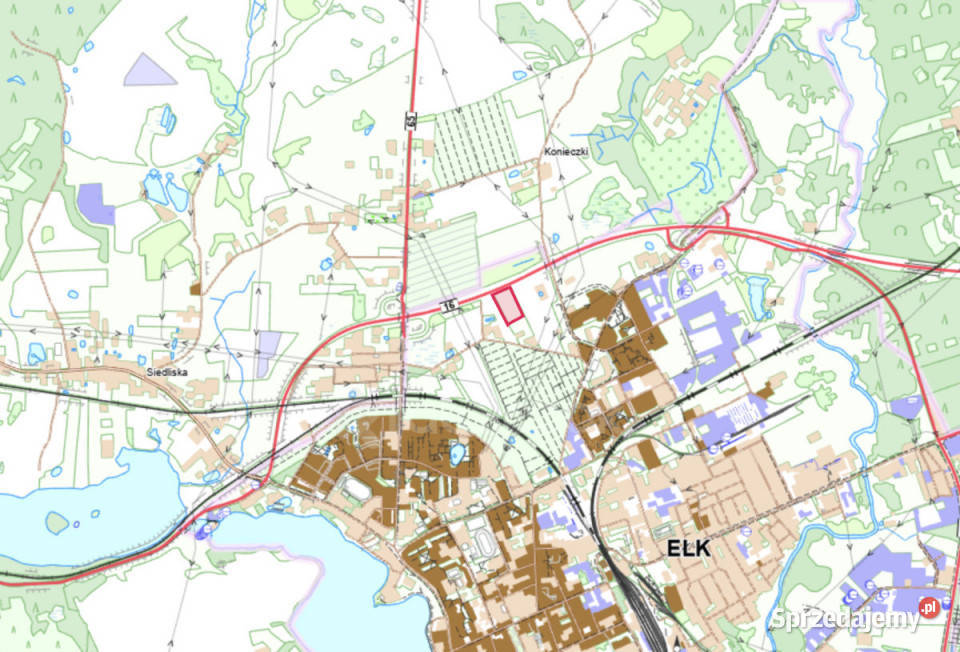 Działka 23779m2 Ełk 200m