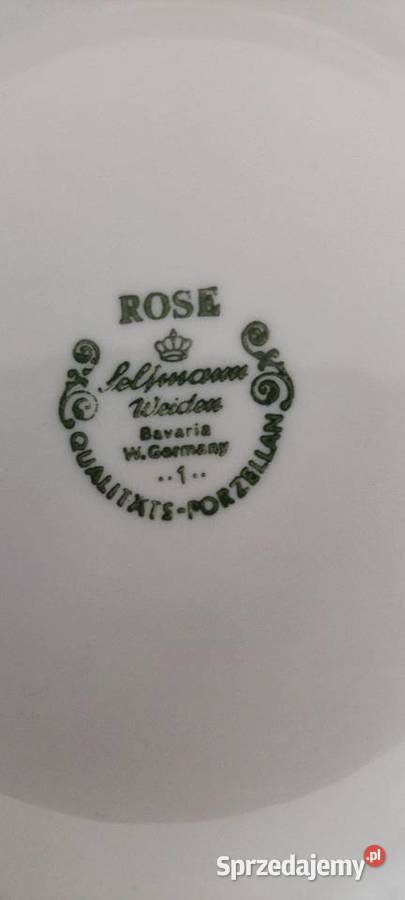 Bomboniera pojemnik porcelana Niemiecka Hampton Porcelana i szkło Mirosławiec