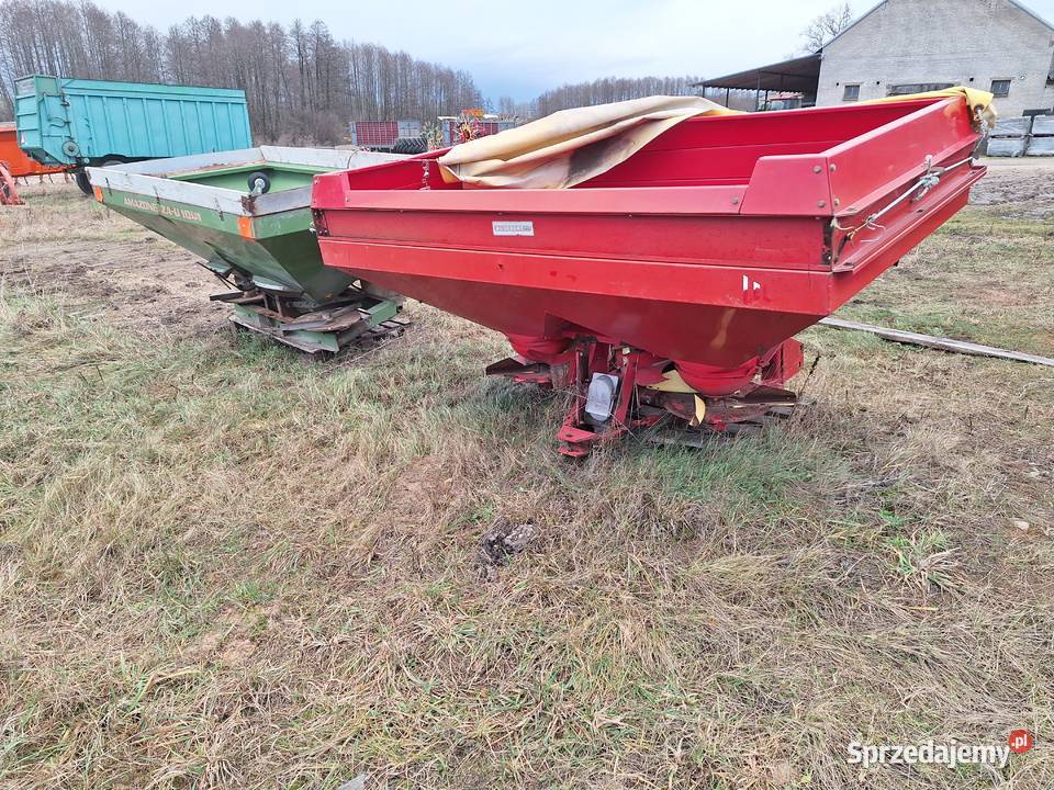 Rozsiewacz do nawozów marki Amazone Sulky Lely Maszyny rolnicze Jedwabne