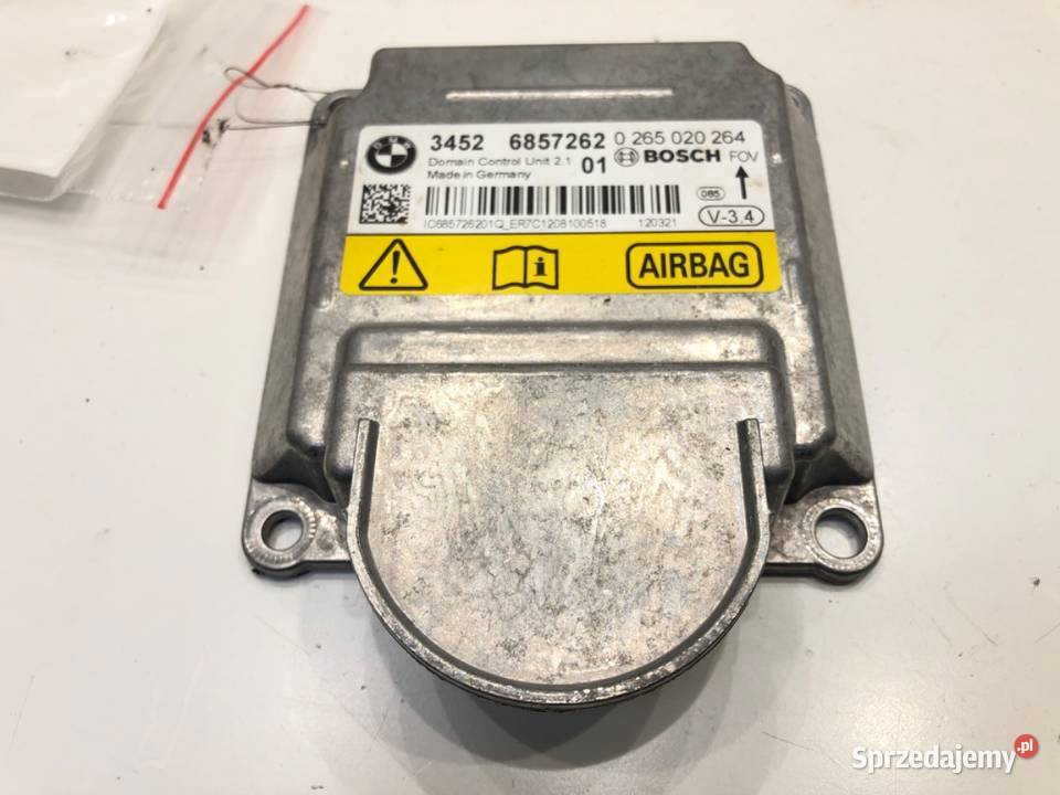 SENSOR AIRBAG BMW F10 6857262 0916 CZUJNIK sprzedam