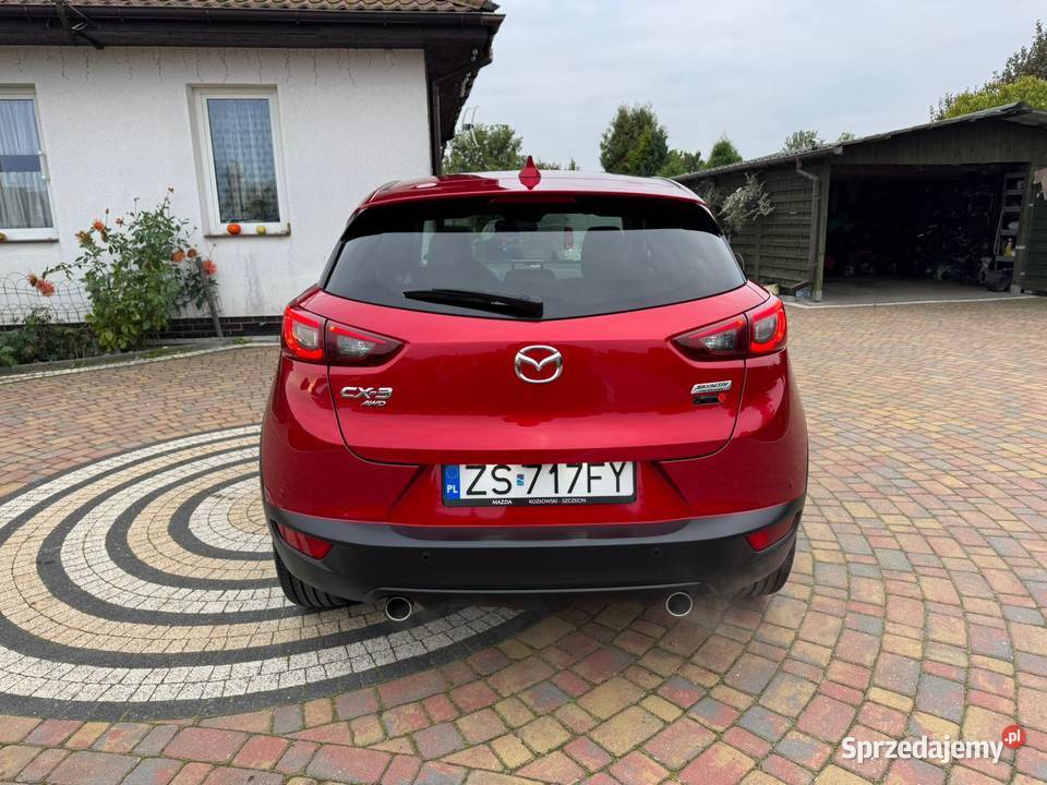 Mazda CX3 20 SKYACTIVEG o mocy 150 AUTOMAT napęd Szczecin sprzedam