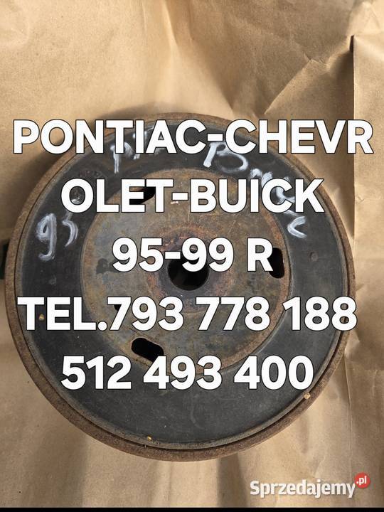 KOŁO PASOWE WAŁU PONTIAC CHEVROLETBUICK 38 V 6 Kawnice
