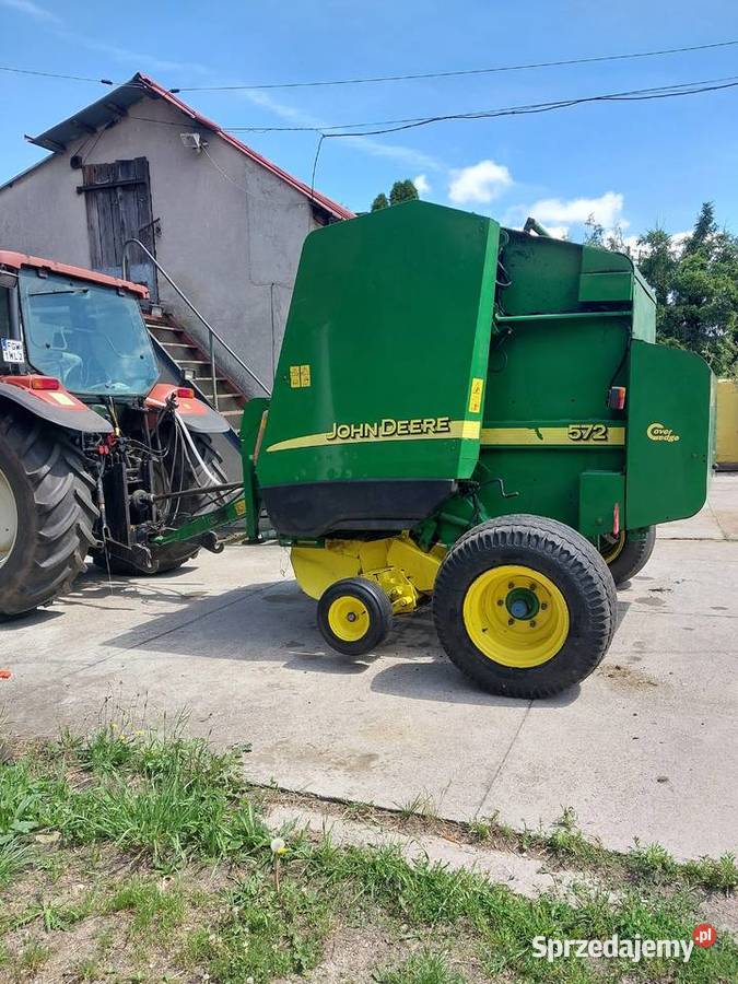 John Dere 572 prasa pasowa John Deere Prasoowijarki Gorzów Wielkopolski sprzedam