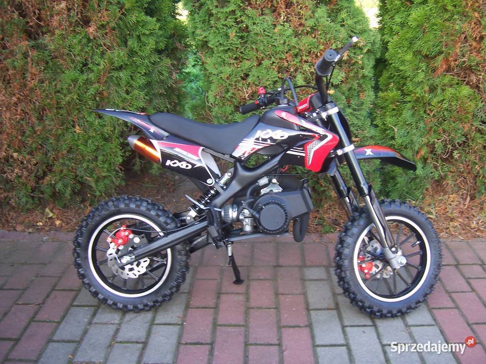 Nowe Crossy KXD Mini Crossik 50 na szarpak łatwe Goleniów