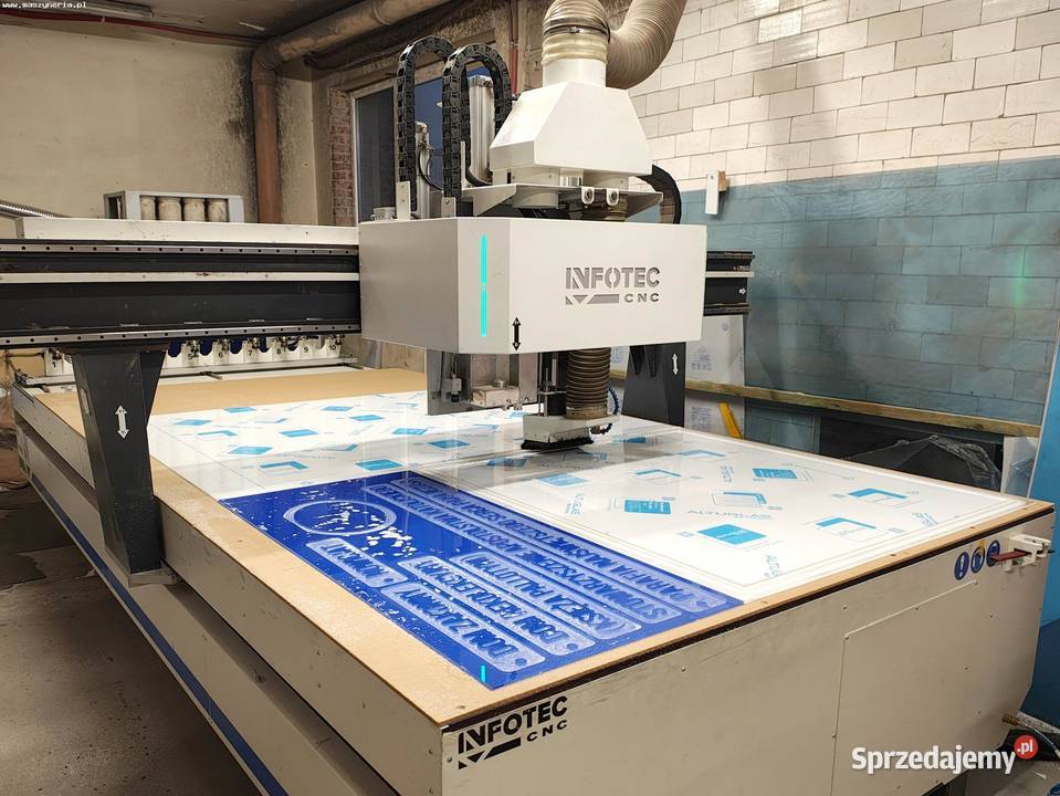 Ploter frezujący CNC InfoTEC 4121 Energy Jelenia Góra sprzedam