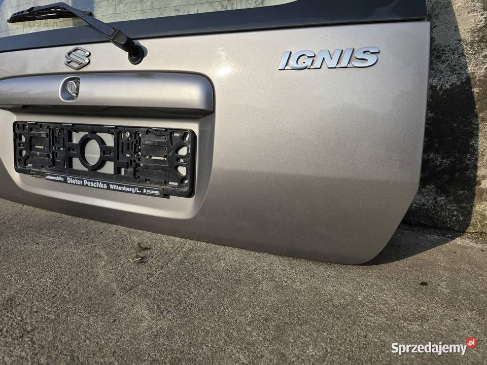 Suzuki Ignis MH Subaru G3X Justy klapa pokrywa osobowe dolnośląskie Legnica