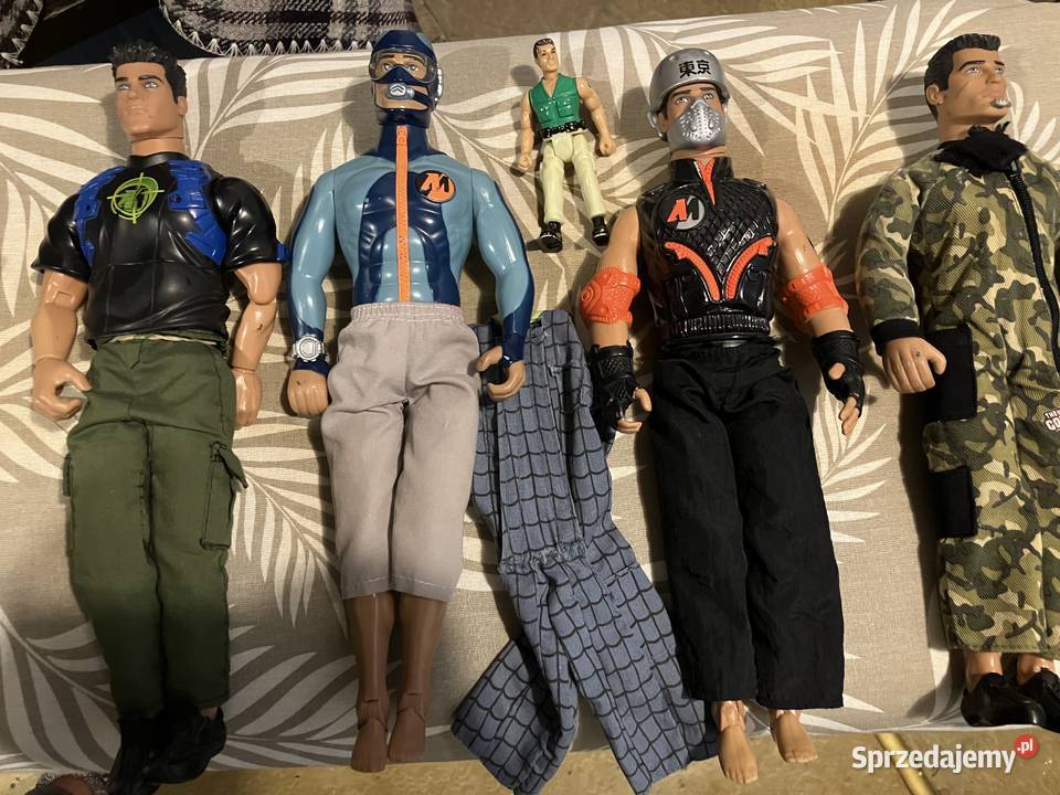 CAŁOŚĆ Acion Man Hasbro zabawki lata 90 i Kraków